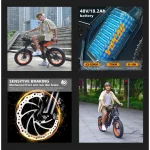 bici elettrica a doppia sospensione