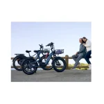 Ebike con pneumatici larghi da 750 W