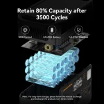 generatore di corrente portatile con batteria di grande capacità